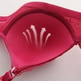thumbnail image 6 of Uqiangy Wireless Pushup Bra for Women Women's Minimizer Bras Anti-Sagging Breast Bra Fits All Underwear for Women Body And Bra Supportive Comfort Bra Bras for Women Underwire Red 36B, 6 of 8