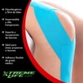 thumbnail image 2 of Cinta Kinesiologica Resistente Al Agua Xtreme Life Kinesiotape azul, 2 of 2