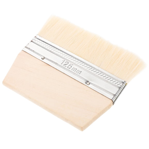 IBASETOY Portable Beach Sand Remover Brush for Body Cleaning Small Tool Multi Use Soft Breeze Wood Handle