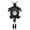 Black brown, variant on ANXPTIME Plastic and Aluminum Construction Wall Cuckoo Clock with Deer Head Shape