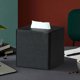 thumbnail image 2 of (Black) Facial Tissue Box Cover/holder For Bathroom Vanity Countertops - Black, 2 of 5