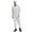 White, variant on Men's Anti-static Coverall Suit with Zip Front Opening Reusable Workwear Full Body Suits White XL