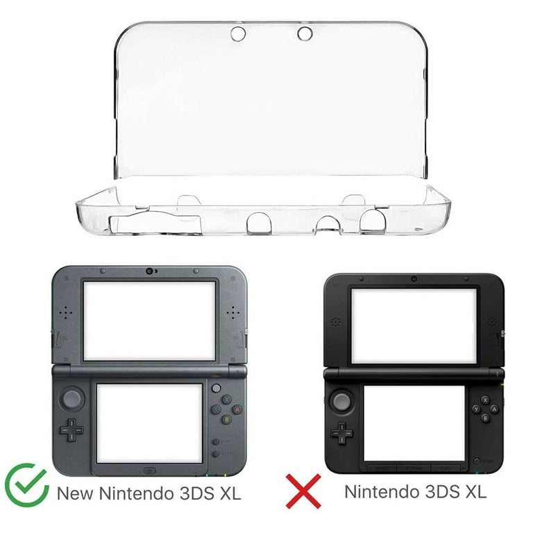 Luxtrada For New 2015 Nintendo 3DS XL/LL Clear Crystal Hard Shell