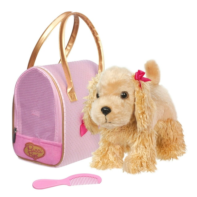 Bolsa para cachorros de peluche y animal de peluche Pucci Pups Cocker Spaniel