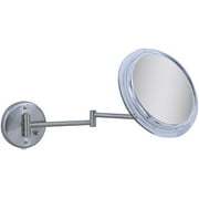 Angle View: SW47 Zadro Surround Light Wall Mount Mirror with 7x Magnification
