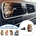 thumbnail image 2 of Acrylic Cute Cat-Shaped Car Air Outlet Aromatherapy with Multiple Scents, 2 of 8