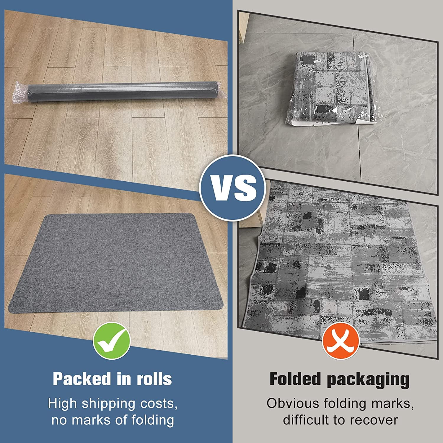 Chair Mat for Hardwood Floor,55" x 35"Office Chair Mats,Floor Protector For Desk Chair
