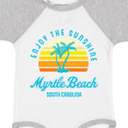 thumbnail image 4 of Inktastic Summer Enjoy the Sunshine Myrtle Beach South Carolina Blue Boys or Girls Baby Bodysuit, 4 of 5