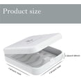 thumbnail image 2 of Retainer Case, ARGOMAX Aligner Case, Braces Box, 1 Piece Orthodontic Box (White)., 2 of 7