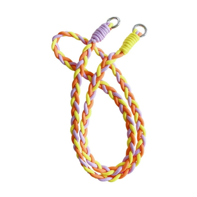 Cordón de teléfono DIY correa de cuerda de teléfono portátil para decoración de adultos llavero de teléfono inteligente Naranja Amarillo Púrpura