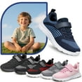 thumbnail image 3 of YHOON Boys Girls Sports Shoes Lightweight Tennis Running Walking School Shoes Navy Blue Little Kid Size 11, 3 of 8