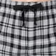 thumbnail image 2 of Pantalón de pijama de franela a cuadros gris y negro para hombre IZOD, 3XL, 2 of 4