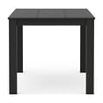 thumbnail image 5 of Better Homes & Gardens by POLYWOOD Southlake 34" x 64" Outdoor Dining Table, All-Weather HDPE, Patio, Black, 5 of 9