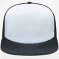 thumbnail image 2 of Gorra de béisbol con logotipo personalizado para niños, gorro de camionero con diseño personalizado, 100% poliéster, malla en blanco, 1 unidad, 2 of 4
