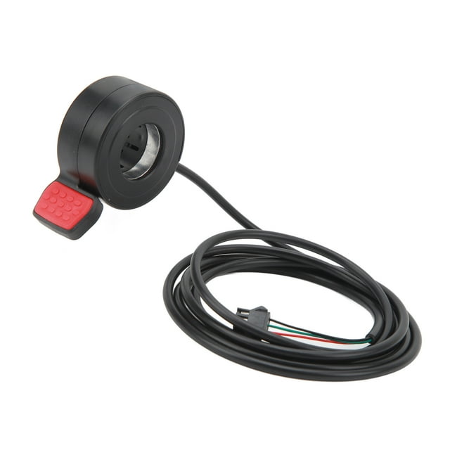 Acelerador de dedo para bicicleta eléctrica, pieza de repuesto para acelerador de pulgar, ABS, Scooter