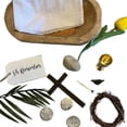 thumbnail image 2 of Easter Resurrection Kit, Religious Keepsake Set, Easter Decor Tray with Faith Symbols, Spiritual Tabletop Ornament for Home, Office, Church & Christian Gift Giving, Multicolor, 2 of 6