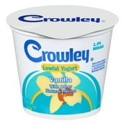 Crowley Low-Fat Cassic Vanilla Yogurt, 6 Oz.