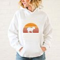 thumbnail image 4 of Sudadera con capucha de moda para mujer Sudadera con estampado de capibara Tops casuales de manga larga unisex, 4 of 5