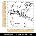 thumbnail image 2 of Kinkajou Honey Bear Square Rubber Stamp Stamping Scrapbooking Crafting - Medium 1.75in, 2 of 7