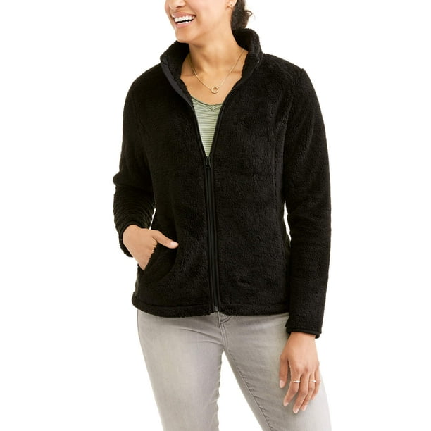 Faded Glory Women's Plush Sport Fleece Jacket