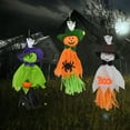 thumbnail image 6 of Mfigree 3PCS Halloween Home Garden Straw Ghost Pendant Decoration,Pumpkin Witch Halloween Tree Ornaments, Cute Flying Ghost Straw Windsock Pendant Home Indoor Patio Lawn Garden Outside Supplies, 6 of 9