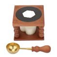 thumbnail image 3 of Durable Furnace Tool,   With Melting Spoon Vintage Sealing  Wax, For Wax  Letter Sealing, 3 of 8