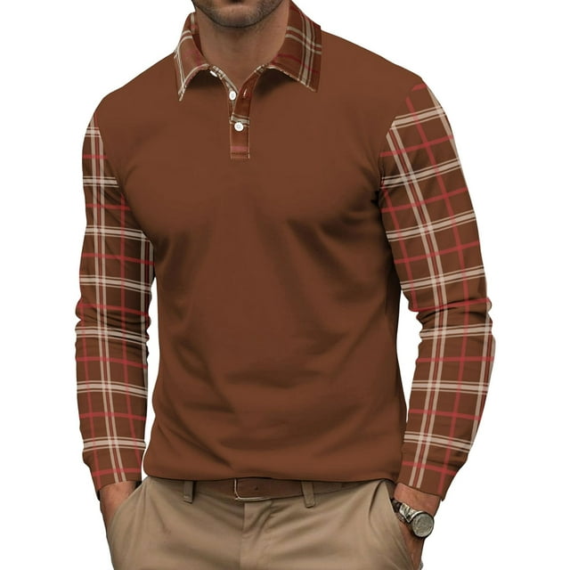 Ceisia Men Color Block Long Sleeve Zipper Casual Daily Outdoor Versatile Gift Fashion Athletic Top
