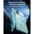 thumbnail image 3 of Funda de teléfono ESR para iPhone 16 Plus con MagSafe Clear Green, 3 of 9