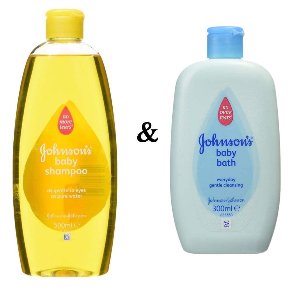 Johnsons Baby Shampoo Original 500Ml & Johnsons Baby Baby Bath 300Ml