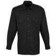 thumbnail image 1 of Premier Mens Long Sleeve Pilot Plain Work Shirt, 1 of 2