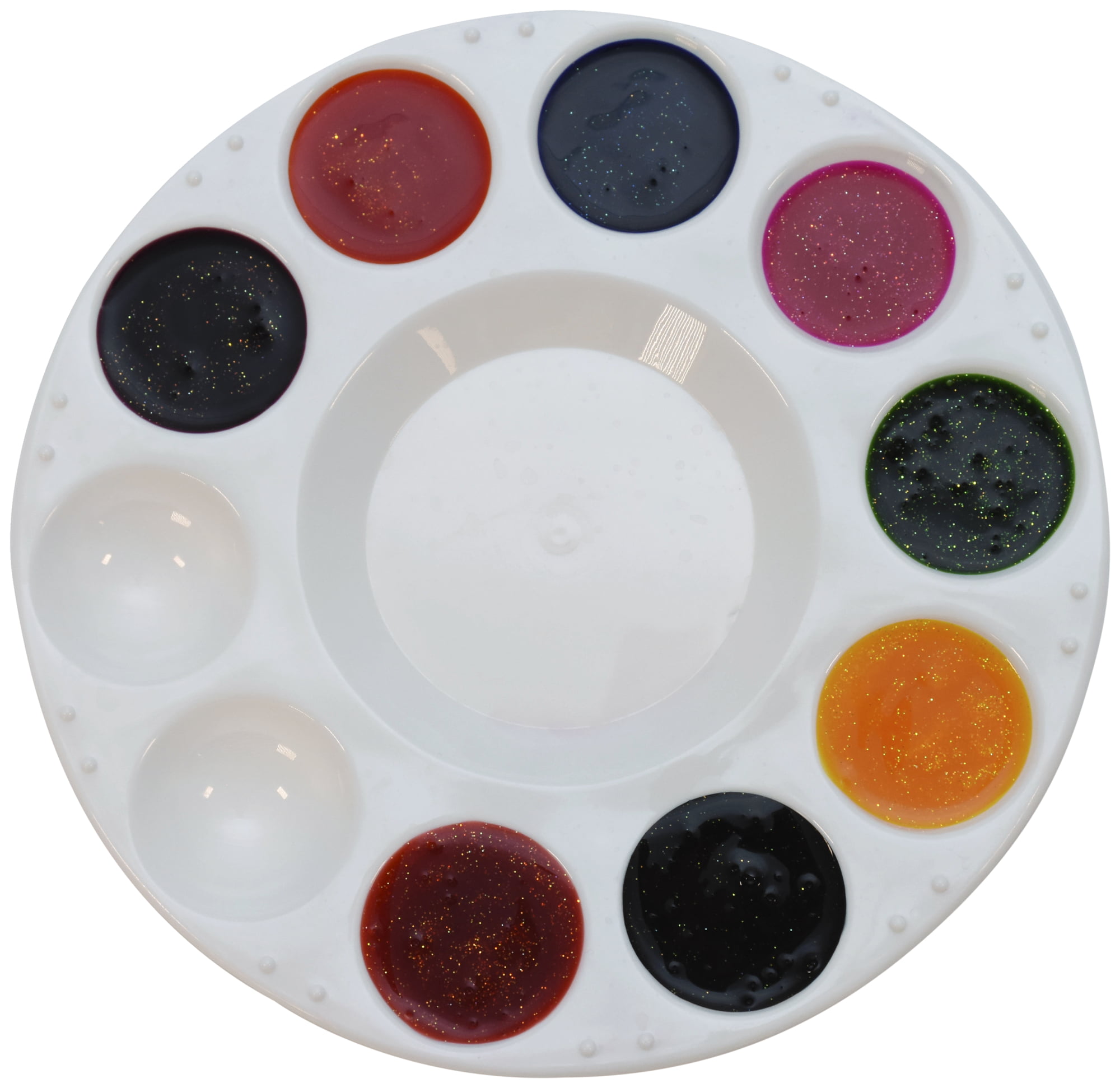 Sax Liquid Washable Watercolor Paints, 8 Ounces, Assorted Metallics, Set of  6