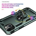 thumbnail image 2 of Designed for iPhone 13 Pro Case Heavy Duty Rugged Full Body Shockproof Built-in 360 Ring Kickstand Hard Cover Green, 2 of 14