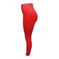 thumbnail image 2 of Leggins con faja y detalle al frente Rojo Jera Leggins con faja y linea en frente, 2 of 2