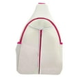 thumbnail image 4 of Vsenkes Pickleball Bag Large Capacity Lightweight Gym with Shoulder Strap White, 4 of 8