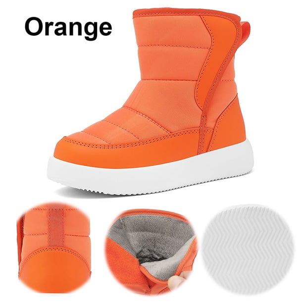 Botas Invierno Zapatos Nieve Niñas Impermeable para Al Aire Libre