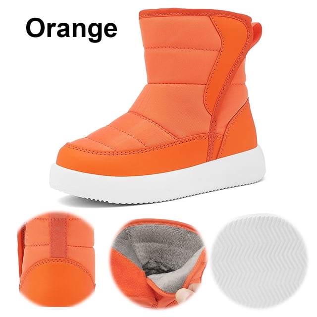 Botas Invierno Zapatos Nieve Niñas Impermeable para Al Aire Libre