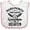 White and Pink, variant on Inktastic Handpicked for Earth by My Grandpa in Heaven Angel Wings Boys or Girls Baby Bib