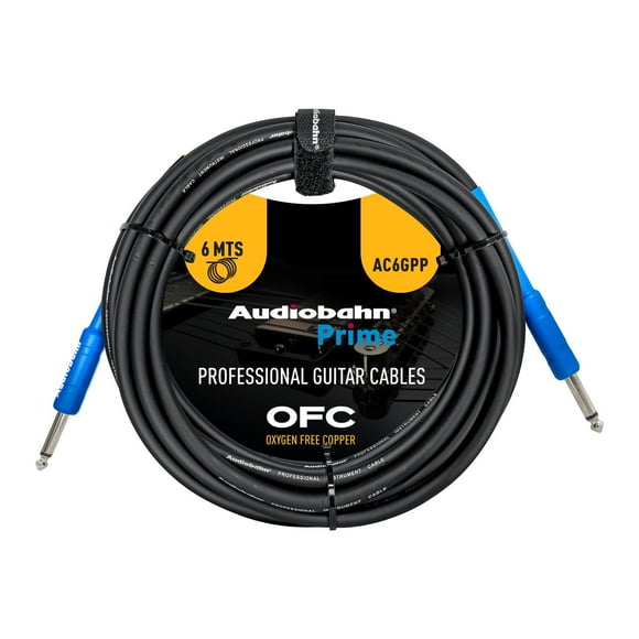 Cable Profesional Ofc Plug A Plug 6mts Audiobahn AC6GPP