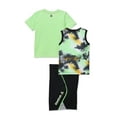 thumbnail image 2 of Reebok Baby and Toddler Boy T-Shirt, Tank Top, and Shorts Outfit Set, 3-Piece, Sizes 12M-5T, 2 of 8