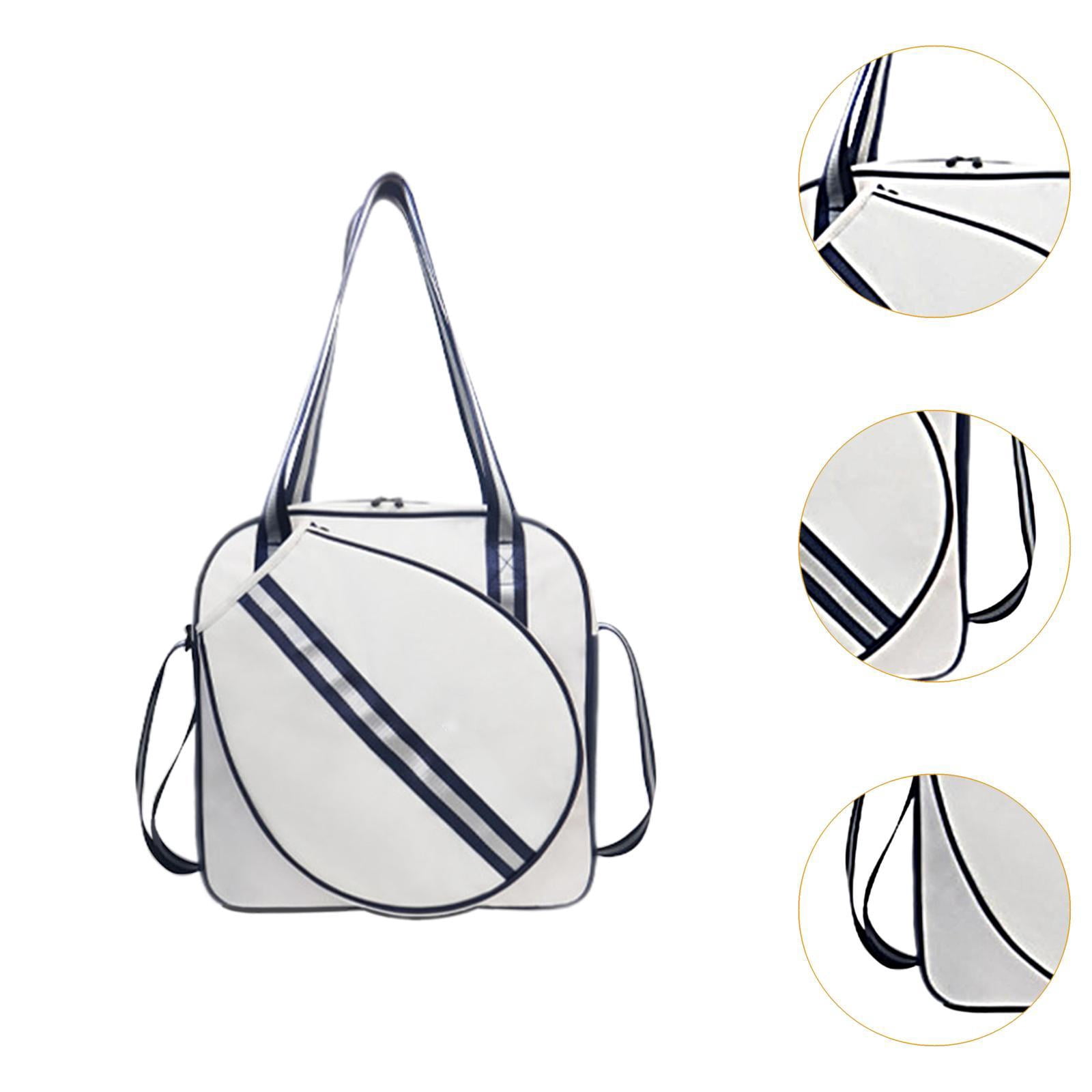 Baoblaze Tennis Bag Adjustable Shoulder Strap Storage Bag Women Men Tennis Racket Bag