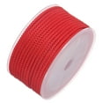 thumbnail image 3 of Unique Bargains Cordon de Perlage en Nylon 3 mm, Fil Tressé en Nylon Extra Résistant pour Fabrication de Colliers, 10 M/33 Pieds, Rouge, 3 of 5