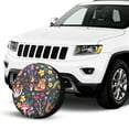 thumbnail image 2 of Kll Mushrooms Snails Butterflies Tire Cover,Universal Wheel Tire Cover For Trailer, Rv, Suv, Truck,Camper And Many Vehicle,(16 Inch), 2 of 7