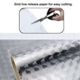 thumbnail image 3 of PULLIMORE Kitchen Backsplash Stickers Wallpaper, Kitchen Stickers Self Adhesive Kitchen Aluminum Foil Stickers Waterproof Oil Proof Stove Sticker, 3 of 9
