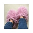 thumbnail image 3 of Fangasis Unisex Warm Shoes Lightweight Booties Slippers Memory Foam Slipper Socks Bedroom Casual House Shoe Purple 12-13.0, 3 of 3