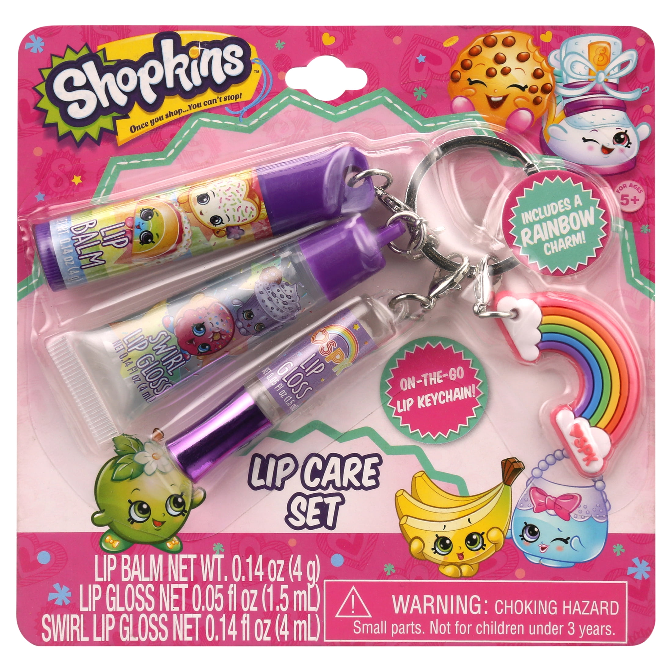 Shopkins Lip Gloss Keychain