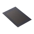 thumbnail image 3 of Mantel individual de PVC lavable, resistente al calor, antideslizante, tejido para mesa de comedor Negro, 3 of 9