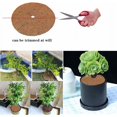 thumbnail image 4 of Jinsinto Coco Plant Mat, Coco Mulch Disc, Winter Protection for Potted Plants, Protect Potted Plant Roots from Frost 20cm Fontainebleau, 4 of 5