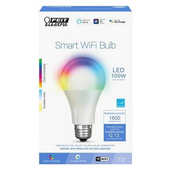Feit Electric 3008397 100 watt A21 CC Dimmable Smart LED Light Bulb