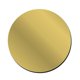 thumbnail image 1 of Etiqueta engomada del espejo redondo 3D pared arte de la habitación decoración mural acrílico del hogar (30 cm) oro 2 piezas, 1 of 9