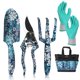 thumbnail image 1 of Juego de herramientas de jardín WORKPRO de aluminio resistente, 5 piezas con bolsa, 1 of 7